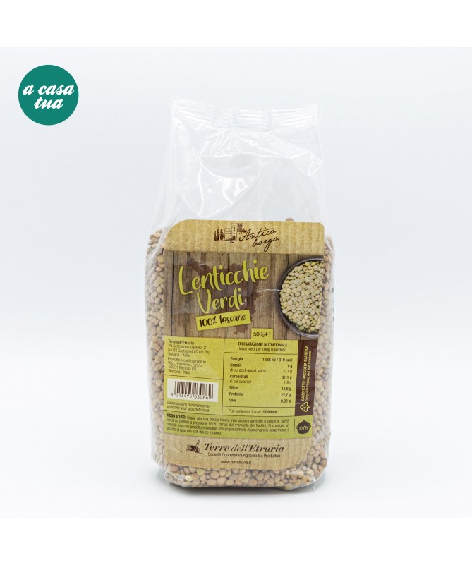 Lenticchie Verdi - Antico Borgo 500g