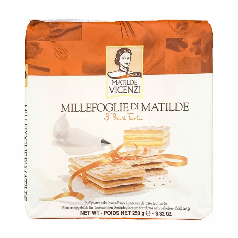 Basi per Torte Millefoglie - Vicenzi x3 250g - Mama's Way: Your  Neighbourhood Italian Deli