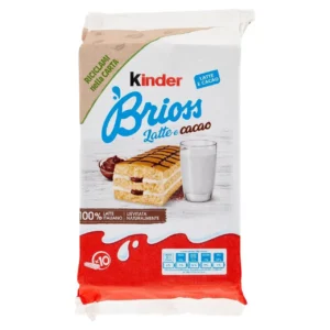 Brioss Latte & Cacao - Kinder 28gr x 10